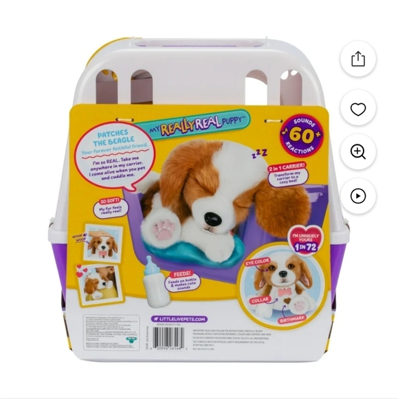 Little Live Pets REALLY REAL PUPPY Interactive Toy 60+ Functions - Picture 3 of 5